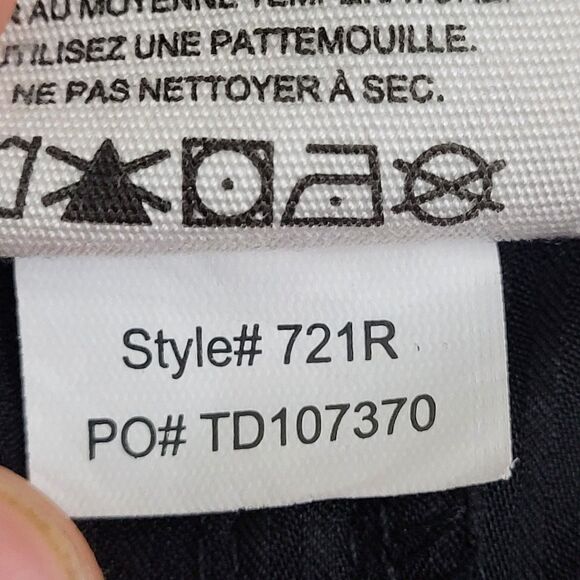 Koi Lite Scrub Pants Womens Large Black Slim Fit Mechanical Drawstring Pockets - Picture 15 of 16